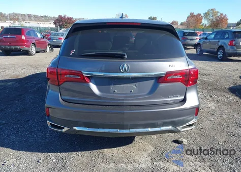 2018 Acura Mdx Technology Package Acurawatch Plus Pkg from USA, damaged, VIN 5J8YD4H56JL024111